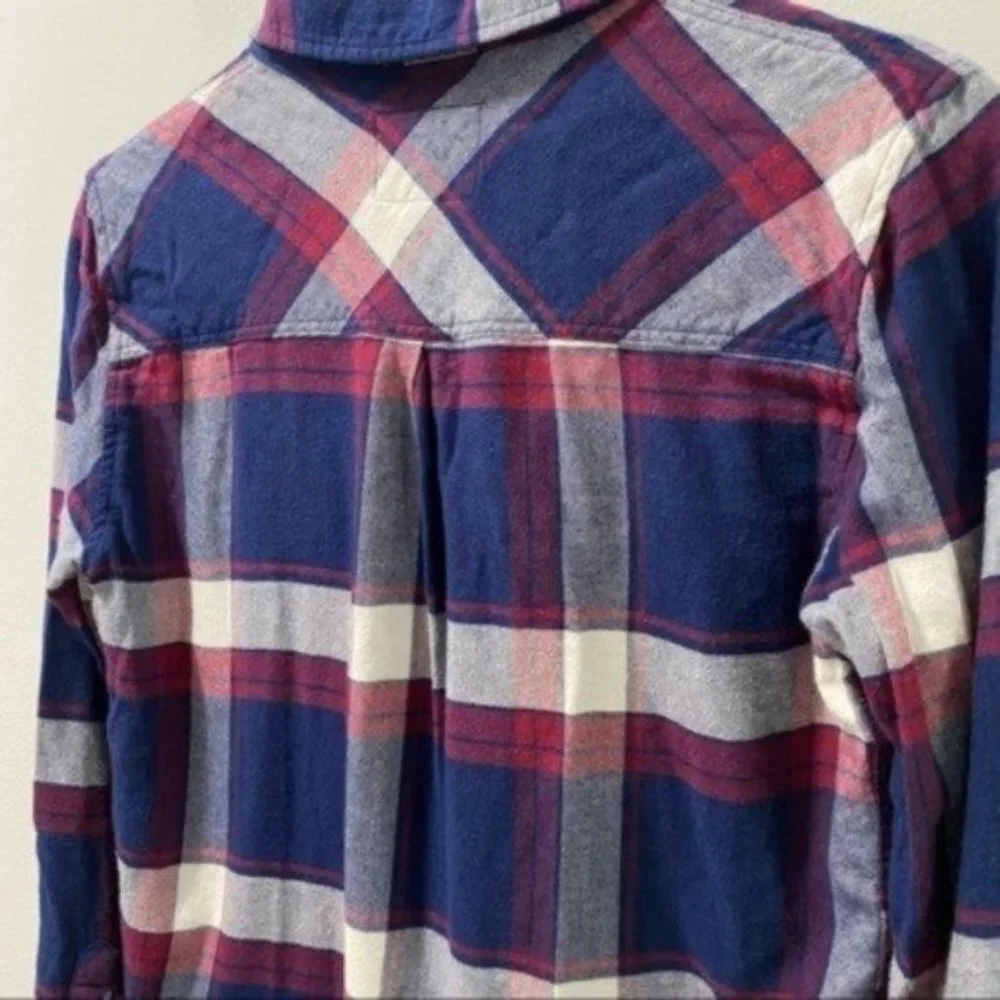 Rails Navy Purple Hunter Catalina Wine Plaid Button Down Shirt Size Small - Picture 7 of 9